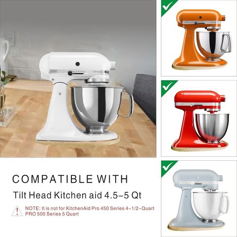 حصيرة منزلق لخلاط الخيزران لخلاط حامل مساعد المطبخ 4.5-5 كيو تي، بساط انزلاقي لمساعد المطبخ، بساط انزلاقي لخلاط حامل كيتشن ايد، منزلق جهاز كونترتوب، مزلقات الأجهزة لأجهزة المطبخ. in Kuwait