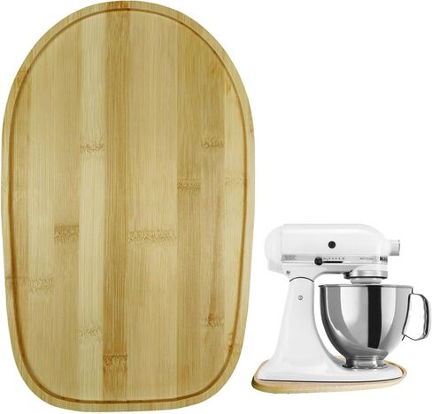 حصيرة منزلق لخلاط الخيزران لخلاط حامل مساعد المطبخ 4.5-5 كيو تي، بساط انزلاقي لمساعد المطبخ، بساط انزلاقي لخلاط حامل كيتشن ايد، منزلق جهاز كونترتوب، مزلقات الأجهزة لأجهزة المطبخ. in Kuwait