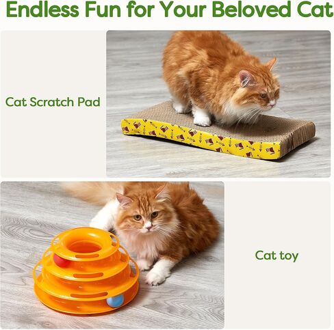 Nzonpet Stainless Steel Cat Litter Box with Lid Large Litter Box for Cats Metal Litter Box High Sided, Anti-Leakage, Non-Sticky, Easy Cleaning, Include Cat Mat Scratching Pad Toy and Litter Scoop in Kuwait