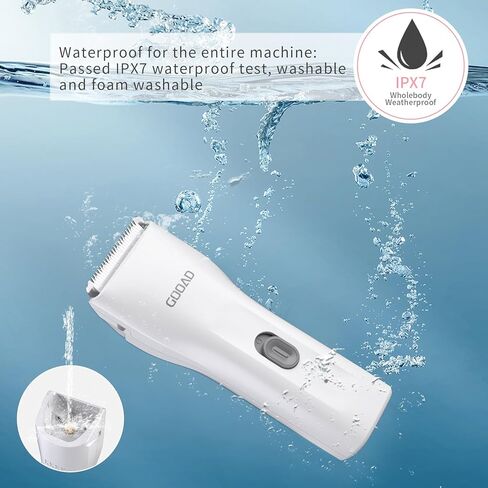 Cat Clippers for Matted Hair, Quiet Cat Shaver for Long Hair, Cordless Cat Hair Trimmer for Grooming, Cat Paw Trimmer Nail Grinder,Pet Shaver Cat Grooming Kit for Cats Small Dogs Animals(Blue) in Kuwait