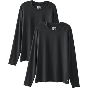 BARCO One Under Scrubs for Men - Crew Neck Long Sleeve Men’s Medical Scrub Tee