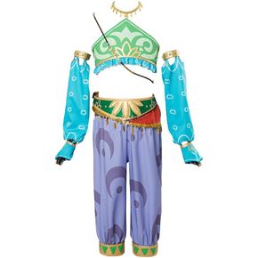 Anime Women's Gerudo Link Costume Cosplay Outfit Halloween
