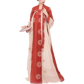 Women's Tang Dynasty Hanfu Dress Qixiong Ruqun Chinese Princess Costume