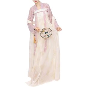 فستان Tang Dynasty Hanfu النسائي Qixiong Ruqun زي الأميرة الصينية