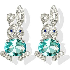 Easter Earrings for Women Bunny Earrings Easter Eggs Rabbit Drop Earrings Cute Easter Basket Stuffers Easter Gifts for Girls
