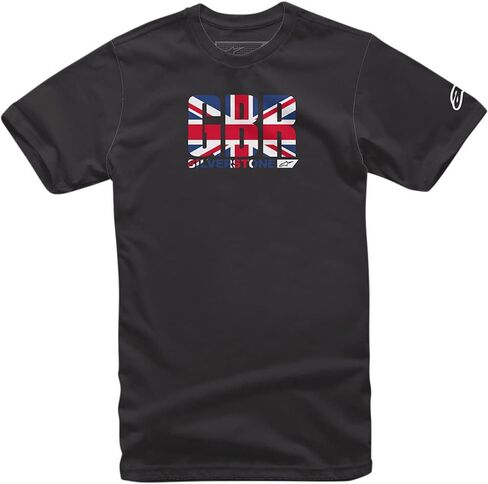 ALPINESTARS Men's Circuits TEE, Black/Britain, XX-Large in Saudi Arabia