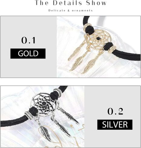 قلادة جاكاوين دريم كاتشر، قلادة بياقة مخملية سوداء للنساء والفتيات NK282 in Kuwait