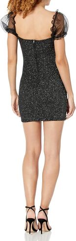 Speechless Women's Short Sleeve Black Bodycon Party Dress in Saudi Arabia