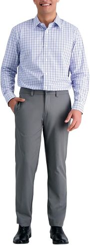 Haggar Men's Slim Fit Premium Comfort Button Down Shirt in Saudi Arabia