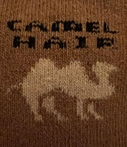 Bedrock Wholesale Camel Wool Socks - 3 Pairs, Shoe Size 6-9.5 Cozy Comfort in Kuwait