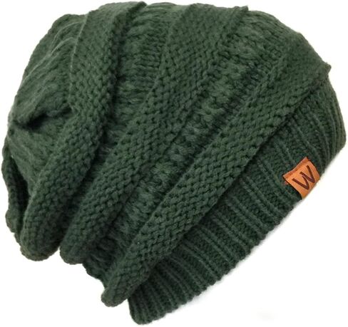 allydrew Winter Thick Knit Beanie Slouchy Beanie for Men & Women in Saudi Arabia