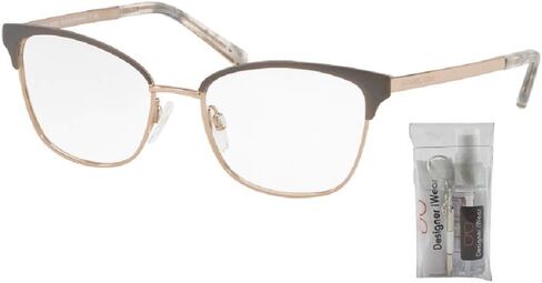 Michael Kors MK3012 ADRIANNA IV Cat Eye Eyeglasses For Women + BUNDLE with Designer iWear Eyewear Care Kit Care Kit in Saudi Arabia