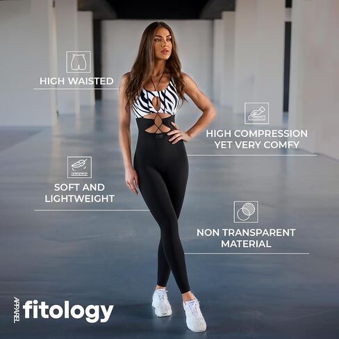 Women Athletic Yoga Jumpsuit Zebra, One Piece Trendy Workout Jumpsuit, Bodysuit Outfit for Gym Workout in Saudi Arabia