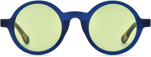 HEPIDEM Matte Acetate Vintage Retro Round Polarized Sunglasses for Women 9270T in Kuwait