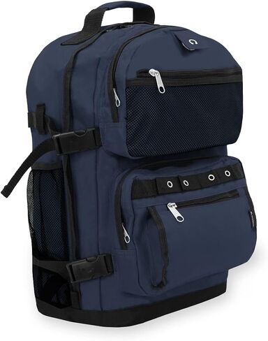 Everest Oversize Deluxe Backpack, Olive/Black, One Size in Saudi Arabia
