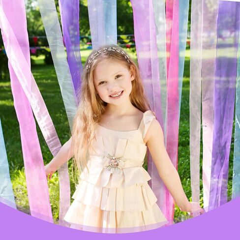 Tanfeine Flower Girl Headpiece, Pearl Wedding Headband for Girls, Princess All Pearls Hair Accessories Pearl Headband for Birthday, Party, First Communion,Wedding in Kuwait