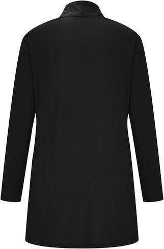 CUTEMOOT Women's 2023 Fall Lightweight Long Sleeve Cardigan Casual Open Front Cardigans Flowy Tops with Pockets in Saudi Arabia