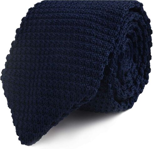 AUSCUFFLINKS Knit Skinny Tie | Knitted Slim Tie for Men | Groomsmen Wedding Neckties in Saudi Arabia