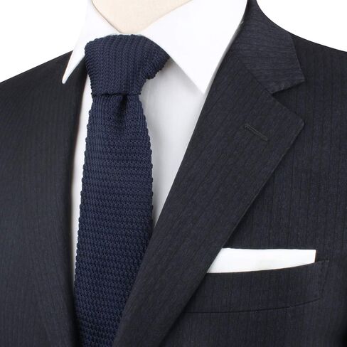 AUSCUFFLINKS Knit Skinny Tie | Knitted Slim Tie for Men | Groomsmen Wedding Neckties in Saudi Arabia
