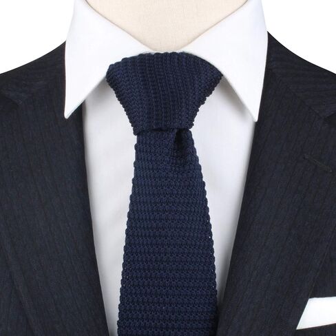 AUSCUFFLINKS Knit Skinny Tie | Knitted Slim Tie for Men | Groomsmen Wedding Neckties in Saudi Arabia