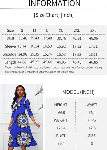 فستان نسائي من FANDEE بأكمام 3/4 وفتحة رقبة على شكل V وحفلات الكوكتيل فستان متوسط ​​الطول بخصر عالٍ 2024 فستان رسمي مع جيب in Kuwait