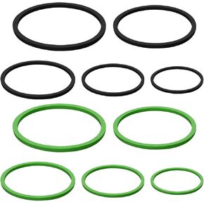 10pcs Aquarium Floating Plant Rings, 5 Sizes Foam Fish Feeding Rings Fish Tank Plant Ring Floating Plant Corral Feeding Ring for Keeping Floating Plants in Place (2 Colors)