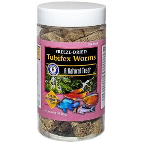 San Francisco Bay Brand Freeze-dried Tubifex Worms 0.92-Ounces (26-Grams) Jar