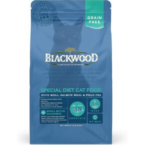 Blackwood Special Diet Cat Food, Grain Free, Duck Meal, Salmon Meal & Field Pea 6 Kg, 1 Count