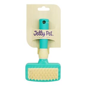 Deshedding Dog Bath Brush, Curry Brush for Short-Hair Dogs, Shampoo, Massage and Deshed, Use Wet or Dry, Professional Grooming Quality