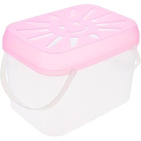 FRCOLOR Fish Transport Container Reptile Tank Aquariums & Fish Bowls Turtle Tank Fish Container Crickets for Reptiles Small Aquarium Fishtank Fish Tank Tadpole Child Crawl