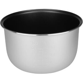Cabilock Rice Cooker Inner Pot Inner Cooking Pot Aluminum Electric Rice Cooker Liner Non-stick, Non-stick Cooking Pot Rice Cooker Liner Accessories (2L) Universal Inner Pot