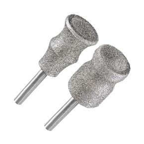 Diamond Rotary Pet Nail Grinder Bits Dog Nail Grinder Replacement Head -5PCS 1/8" Replacement Grinder Wheel for Animals Nail Care(Mixed)