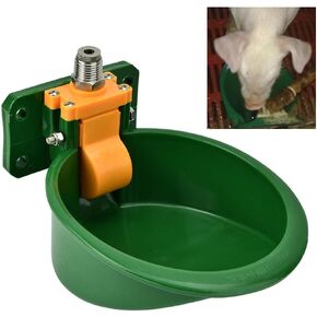 Sheep Water Bowl Automatic Pig Waterer Professional Livestock Drinking Cup Farm Drinking Water Supplies for Horses Goats Cows Sheep Dogs in Kuwait