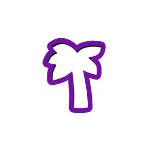 Palm Tree Cookie Cutter - Summer Cookie Cutters - Beach Cookie Cutters - Cookie Cutters - Fondant Cutters - Polymer Clay Cutters - Cutters