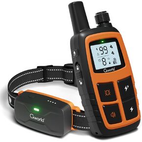 【Humane】 Dog Shock Collar - 3500FT Dog Training Collar with 209 Levels of Control 5 Training Modes, Rechargeable E-Collar for Dogs with Remote IPX7 Waterproof for All Breeds Sizes 8-130 lbs