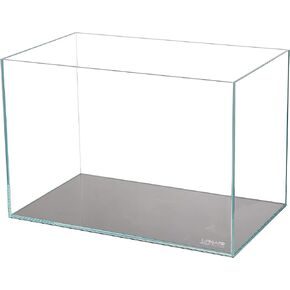 Lifegard Aquatics Low Iron Ultra Clear 17 Gallon Mitered Glass Crystal Aquarium – Rimless, 45° Beveled Edge Glass