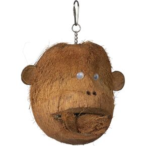 Prevue Pet Products Naturals Forage & Engage Coco Monkey Bird Toy 62705