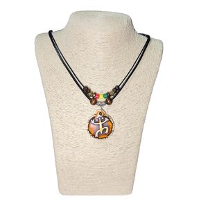 LAVIP Tai-chi Symbol Tao Necklace Feng Shui Necklace Coqui Taino Sun