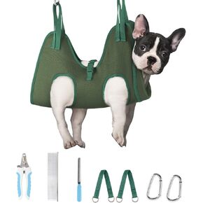 أرجوحة العناية بالكلاب من Supet للكلاب والقطط، أرجوحة مفيدة للكلاب للتزيين، حبال للكلاب لقص الأظافر، أرجوحة للعناية بالقطط مع مقص أظافر/ أدوات تشذيب/ مقص/ أمشاط in Kuwait