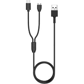 Charger Replacement for Delupet/Yawpet/Jugbow Dog Training Collar and Remote, 2-in-1 Magnetic Charging Cable Cord, 1 Pack