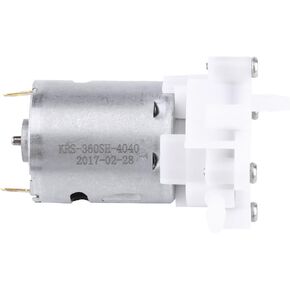 Fafeicy Aquarium Pump, DC 3-12V Mini Selfpriming Gear Pump Aquarium Water Pumping Tool Electric Motor Pump with RS-360SH Motor, Power Water Pumps, Red, Fafeicyuw4nz1kp9i