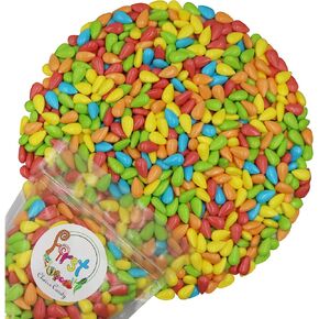 Rainbow Aquarium Fish Assorted Mini Guppies Hard Candy (Regular, 2 Pound (Pack of 1)) in Saudi Arabia
