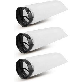 2.75 inch Filter Sock Fit for Waterbox Aquarium Fit for HelloReef Aquarium Fit for Eshopps Aquarium Fit for Fiji Cube Aquarium, 225 Micron Filter Sock, Fish Tank Filter Sock, 3 PCS