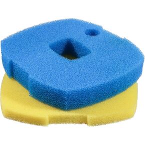 ANBULL Replacement Filter Sponges, Blue+Yellow (Pack of 1 Set), Compatible to Anbull Pond Filter Pump 950/1370GPH (12.2" x 10.23" x 2.95")