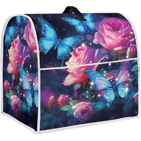 Hummingbird Kitchen Stand Mixer Cover Portable Dust Cover for Small Appliances with Pockets Kitchen Appliance Protector for 4.5-5 Quart Coffee Makers or Juicers in Kuwait