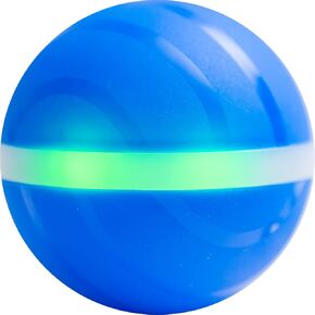 لعبة BarxBuddy Busy Ball التفاعلية للقطط والكلاب - (شديدة التحمل - متينة ومفعمة بالحيوية بشكل لا يصدق) كرة الحيوانات الأليفة الشريرة ذاتية الدوران للأسطح الصلبة - 3 سرعات تفاعلية - قابلة لإعادة الشحن