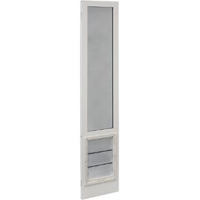 Ideal Pet Products VPPA Vinyl Patio Pet Door with Air Seal, Adjustable Height: 76-3/4" To 78-1/2", Extra Large, 10-1/4" x 15-3/4" Flap Size