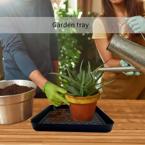 Shoe Tray for Entryway, 3 Pack Indoor Mats, Dog Feed Mat, Rain Boots Drying Tray, Black in Saudi Arabia