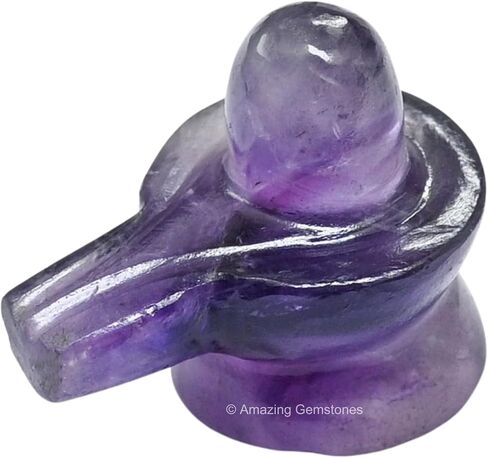 Shiva Lingam Stone Opalite Crystal - Shivling for Pooja، ديكور غرفة المكتب المنزلي مصنوع من كريستالات الشفاء وأحجار الشفاء - Adiyogi Shiva Lingams in Kuwait