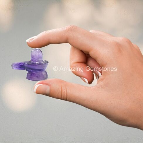 Shiva Lingam Stone Opalite Crystal - Shivling for Pooja، ديكور غرفة المكتب المنزلي مصنوع من كريستالات الشفاء وأحجار الشفاء - Adiyogi Shiva Lingams in Kuwait